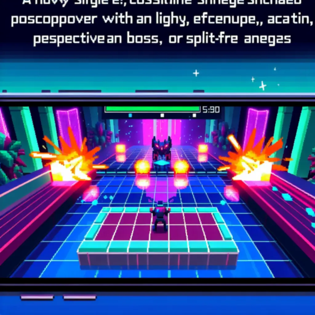 Dynamiczna rozgrywka w grze Crunchyroll: Roto Force na neonowej arenie